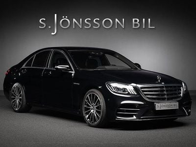 Obsidiansvart metallic Begagnad 2018 Mercedes S560 AMG Sedan | 709 000 kr