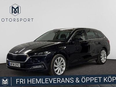 Svart Begagnad 2021 Skoda Octavia Style Kombi | 229 900 kr (Marknadspris)