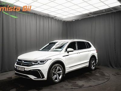 Begagnad VW Tiguan Allspace R-line 200 HK (147 kW) 2021 Vit SUV
