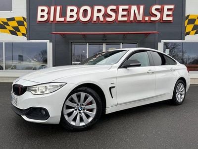 Begagnad BMW 420 Gran Coupé Sport Line 190 HK (139 kW) 2017 Vit Sportkupé