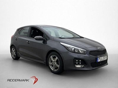 Begagnad Kia Ceed GT-Line 136 HK (100 kW) 2017 Grå Halvkombi