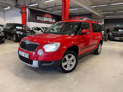 Begagnad Skoda Yeti 122 HK (89 kW) 2011 Röd SUV