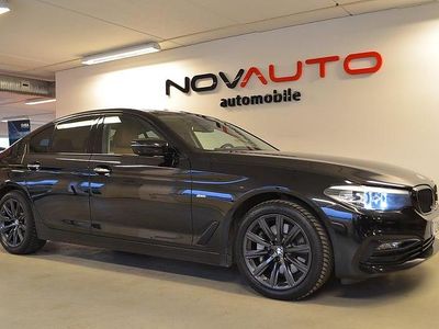 Begagnad BMW 530 Sport Line 252 HK (185 kW) 2017 Safirsvart metallic Sedan
