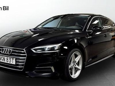 Svart Begagnad 2019 Audi A5 Sportback Sport Halvkombi | 259 000 kr (Marknadspris)