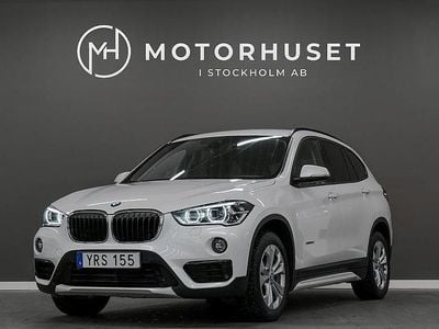 Begagnad BMW X1 Sport Line 150 HK (110 kW) 2017 Vit SUV