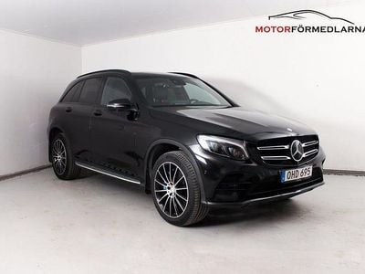 Svart Begagnad 2017 Mercedes GLC350 AMG line SUV | 279 000 kr