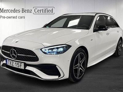 Begagnad Mercedes C300e AMG 313 HK (230 kW) 2025 Vit Kombi