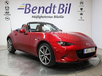 Soul red crystal Begagnad 2022 Mazda MX5 Cab | 299 500 kr (Marknadspris)