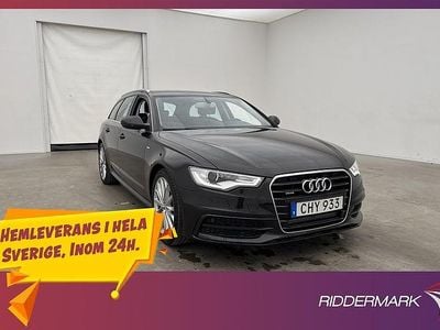 Svart Begagnad 2014 Audi A6 S-Line Kombi | 179 800 kr (Lite dyr)