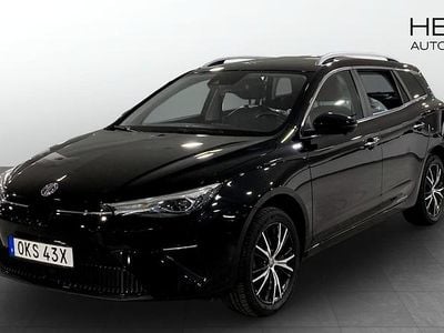 Svart Begagnad 2023 MG MG5 EV Long Range Kombi | 219 900 kr (Marknadspris)