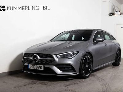 Mörkgrå Begagnad 2021 Mercedes CLA180 Shooting Brake AMG Line Premium Plus Kombi | 269 900 kr (Marknadspris)