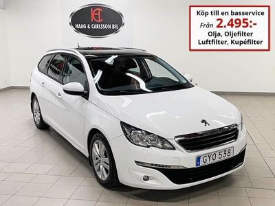 begagnad Peugeot 308 kombi 1,2 e-THP Panorama