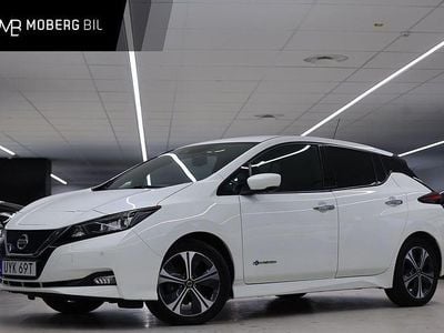 Vit Begagnad 2019 Nissan Leaf 360º Halvkombi | 129 900 kr (Marknadspris)