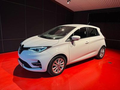 Begagnad Renault Zoe Play 80 kW (109 HK) 2019 Glaciär vit solid Halvkombi