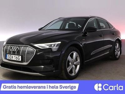 Svart Begagnad 2022 Audi e-tron Sportback Proline SUV | 377 900 kr (Marknadspris)