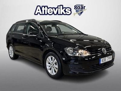 Begagnad VW Golf VII 112 HK (82 kW) 2015 Svart Kombi
