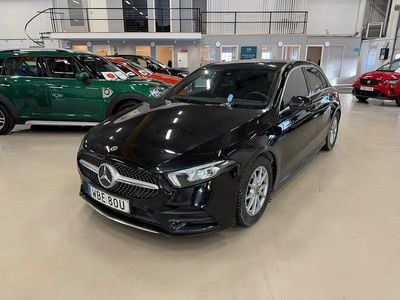 Begagnad Mercedes A180 AMG 136 HK (100 kW) 2019 Svart Halvkombi