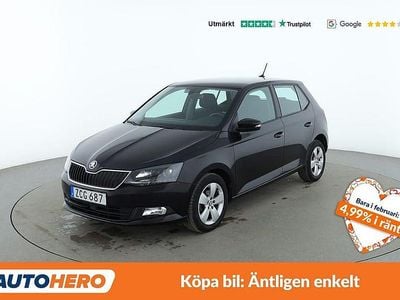 Svart Begagnad 2017 Skoda Fabia Style Halvkombi | 121 000 kr (Marknadspris)