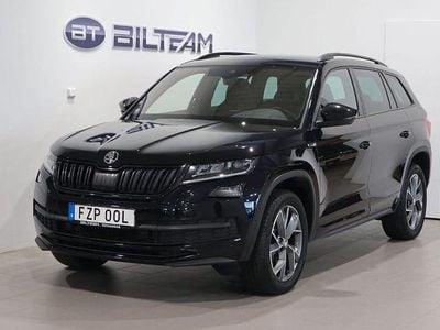 Svart Begagnad 2019 Skoda Kodiaq SportLine SUV | 324 900 kr (Dyr)