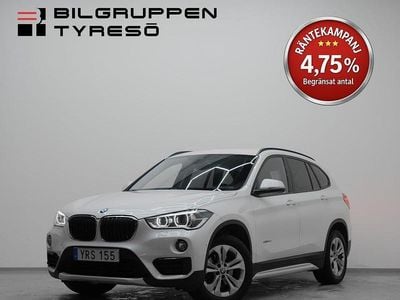 Vit Begagnad 2018 BMW X1 Sport Line SUV | 179 900 kr (Marknadspris)