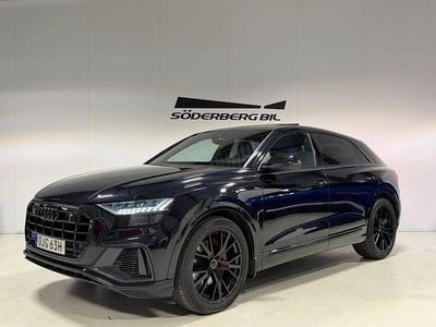 Begagnad Audi Q8 S-Line 286 HK (210 kW) 2019 Svart SUV