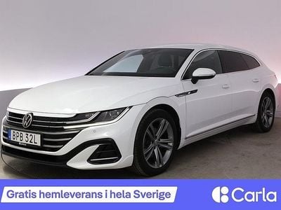 Vit Begagnad 2021 VW Arteon R-line Kombi | 267 900 kr (Marknadspris)
