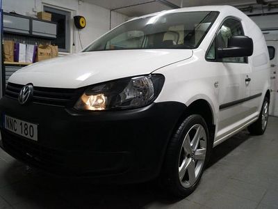 Vit Begagnad 2014 VW Caddy Minibuss | 77 500 kr (Lite dyr)