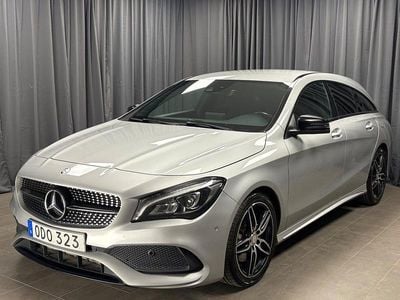 Silver Begagnad 2016 Mercedes CLA220 Shooting Brake Premium Kombi | 214 900 kr (Lite dyr)