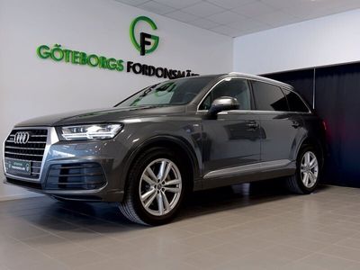 begagnad Audi Q7 3.0 TDI V6 quattro/S-Line/Cockpit/Värmare/Drag/7sits