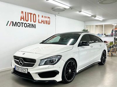 Begagnad Mercedes CLA250 Shooting Brake AMG 211 HK (155 kW) 2015 Vit Kombi