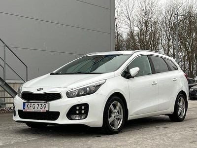 Vit Begagnad 2016 Kia Ceed Sportswagon GT-Line Kombi | 124 900 kr (Marknadspris)