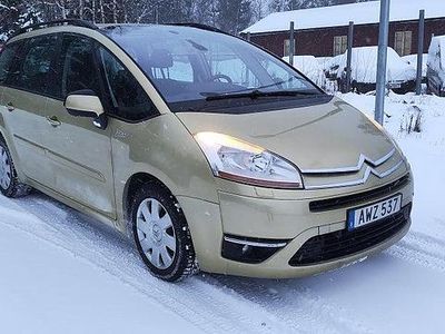 Ljusgul Begagnad 2006 Citroën Grand C4 Picasso Minibuss | 32 500 kr (Marknadspris)