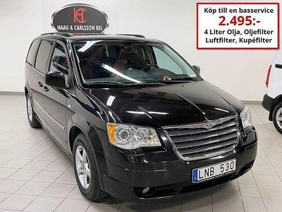Svart Begagnad 2010 Chrysler Grand Voyager Minibuss | 69 000 kr (Dyr)