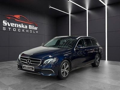 Begagnad Mercedes E200 150 HK (110 kW) 2018 Mörkblå Kombi