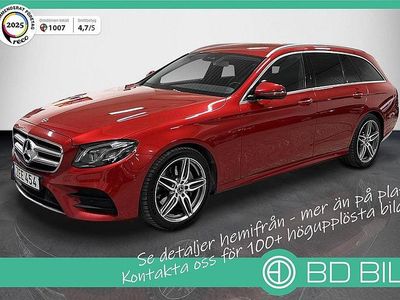 Begagnad Mercedes E220 AMG 194 HK (142 kW) 2017 Röd Kombi
