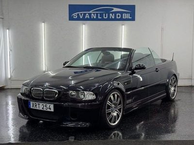 Begagnad BMW M3 343 HK (252 kW) 2001 Svart Cab