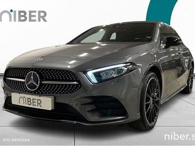 Mörkgrå Begagnad 2020 Mercedes A250 Night Halvkombi | 244 900 kr (Marknadspris)