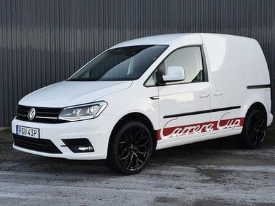 Vit Begagnad 2020 VW Caddy Cup Minibuss | 229 900 kr (Lite dyr)