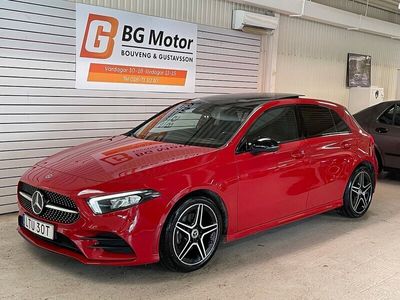 begagnad Mercedes A180 A180 BenzAMG Sport Panorama SoV-Hjul Night 2020, Halvkombi