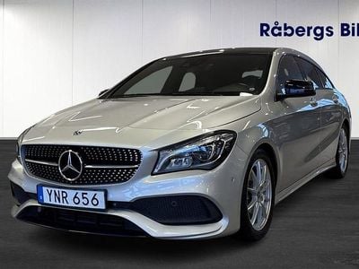 Silver Begagnad 2017 Mercedes CLA200 Shooting Brake AMG Kombi | 219 800 kr (Marknadspris)