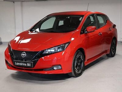 Röd Begagnad 2022 Nissan Leaf Acenta Halvkombi | 189 000 kr (Lite dyr)