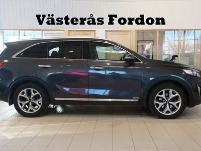 begagnad Kia Sorento 2.2 CRDi AWD 200hk 7-Sits D-Värmare Drag Pano