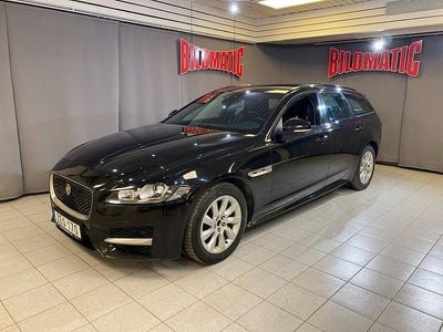 Svart Begagnad 2017 Jaguar XF Sportbrake R-Sport Kombi | 149 900 kr