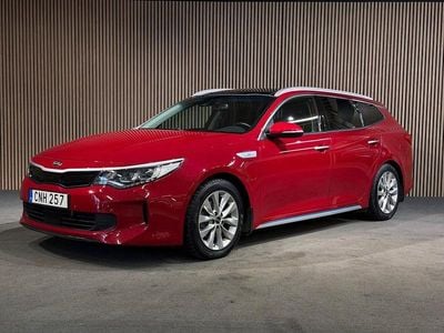 Röd Begagnad 2018 Kia Optima Advance Kombi | 148 900 kr (Bra pris)