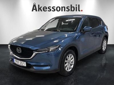 Blå Begagnad 2017 Mazda CX-5 Optimum SUV | 219 000 kr (Lite dyr)