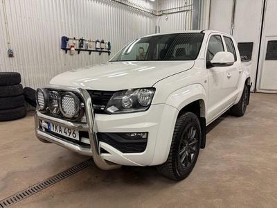 Begagnad VW Amarok Comfortline 204 HK (150 kW) 2017 Vit Pickup