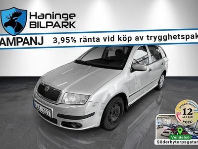 Begagnad Skoda Fabia 75 HK (55 kW) 2004 Silver Kombi