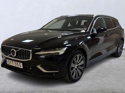 Svart Begagnad 2022 Volvo V60 Inscription Kombi | 299 900 kr