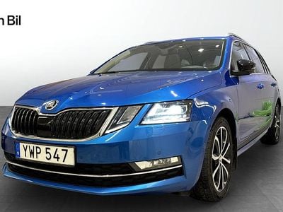Begagnad Skoda Octavia Style 184 HK (135 kW) 2018 Blå Kombi