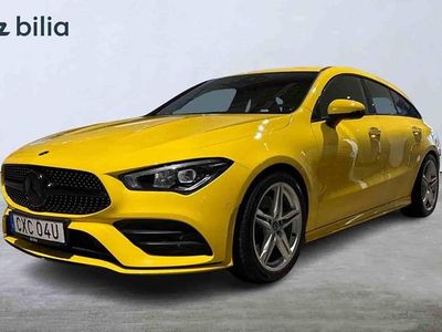 Gul Begagnad 2020 Mercedes CLA200 Shooting Brake Kombi | 284 900 kr (Marknadspris)